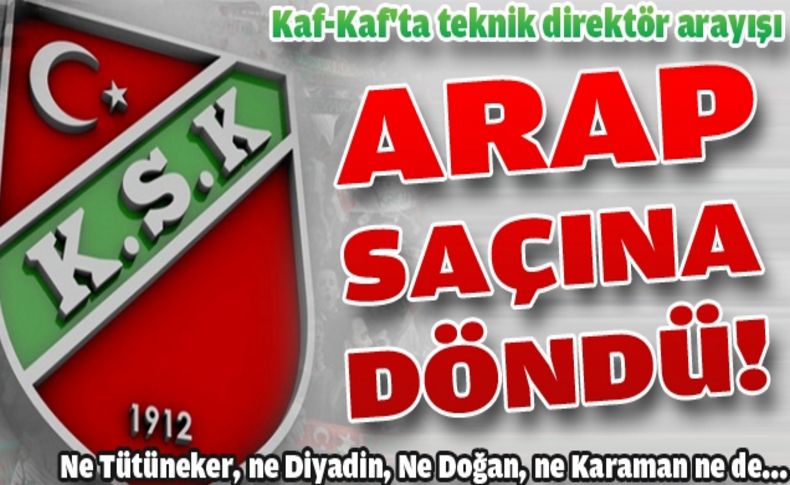 Karşıyaka'da teknik direktör arayışı sürüyor