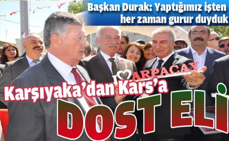 Karşıyaka'dan Kars'a dost eli