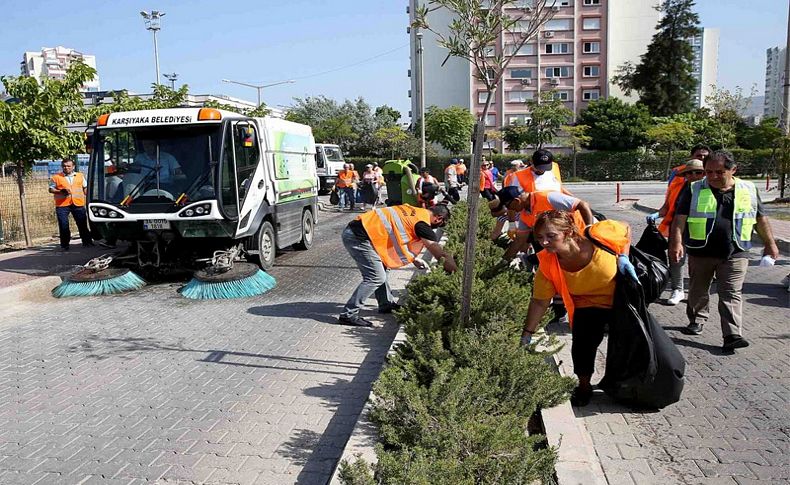 Karşıyakalılar temizlik seferberliğinde!