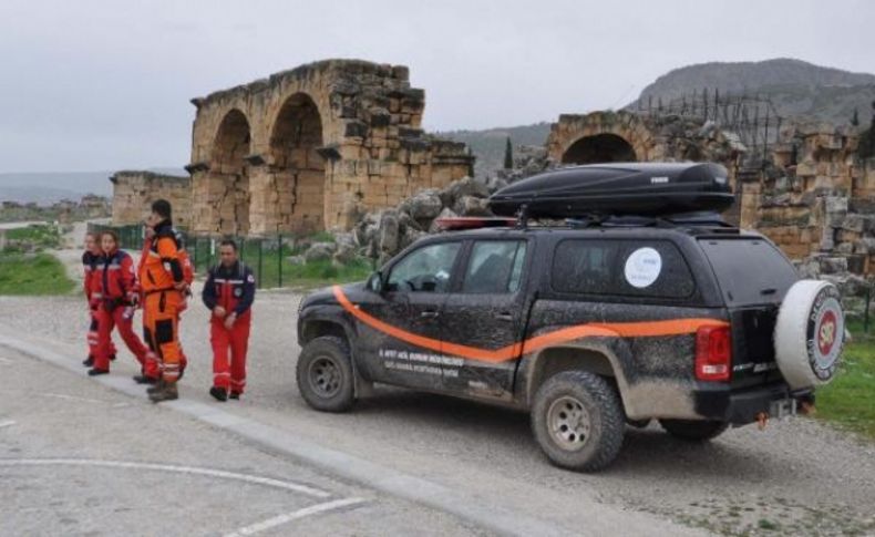 Kayıp alman turisti arama çalışmaları sürüyor