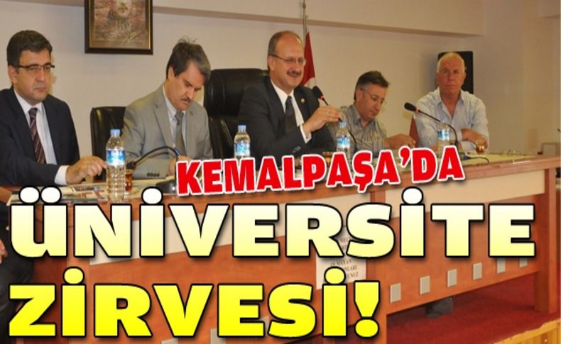 Kemalpaşa'da gündem üniversite!