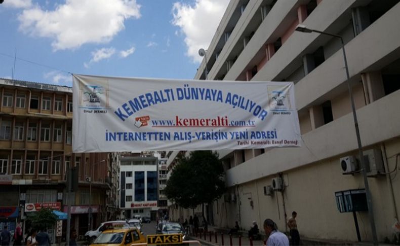 Kemeraltı’nda 'sanal alışveriş' tartışması ve tepki