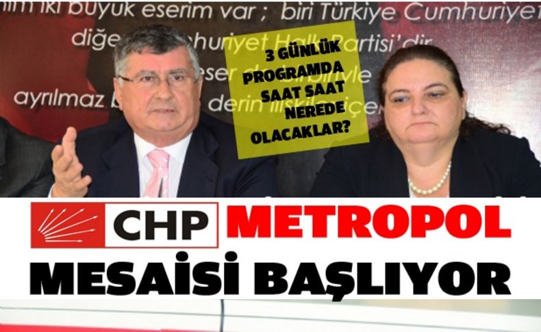 Keskin ve Tamaylıgil'in metropol teftişi başlıyor