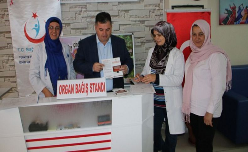 Kınık Belediye Başkanı organlarını bağışladı