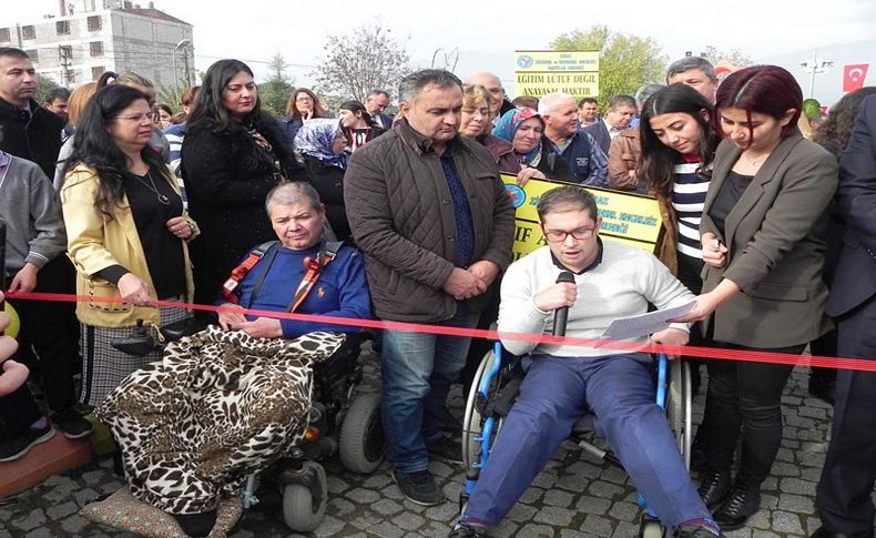 Kiraz'da kafeteryayı engelliler işletecek
