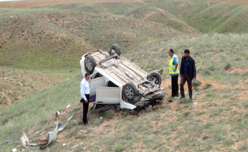 Kırşehir’de kaza: 1 polis şehit, 1 yaralı