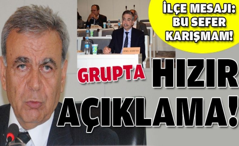 Kocaoğlu'ndan grup toplantısında iki kritik açıklama!