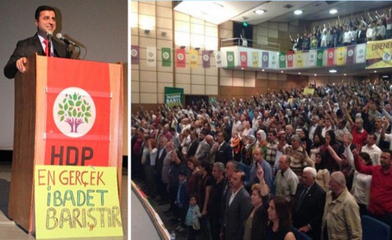 HDP Eş Başkanı Demirtaş İzmir'den seslendi
