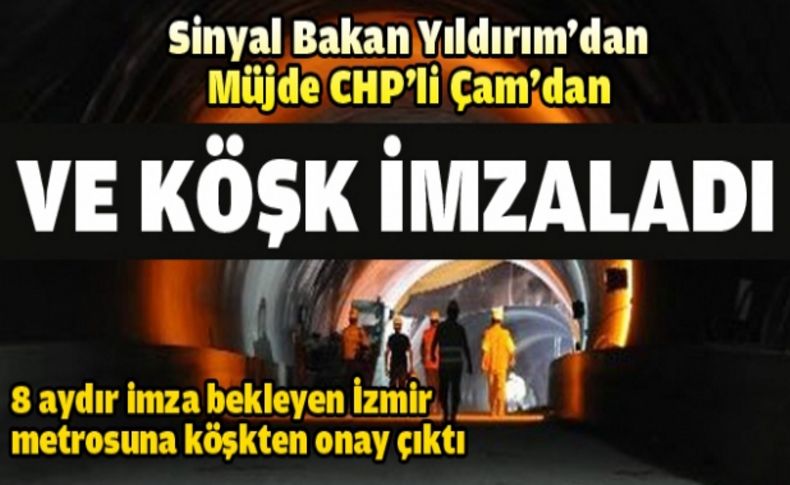 Köşk metronun önünü açtı