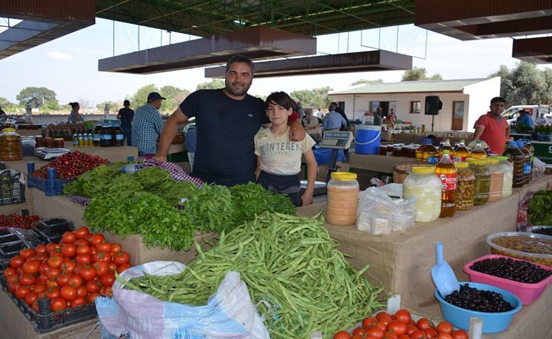 Köy ürünleri yeni tezgahlarına kavuştu