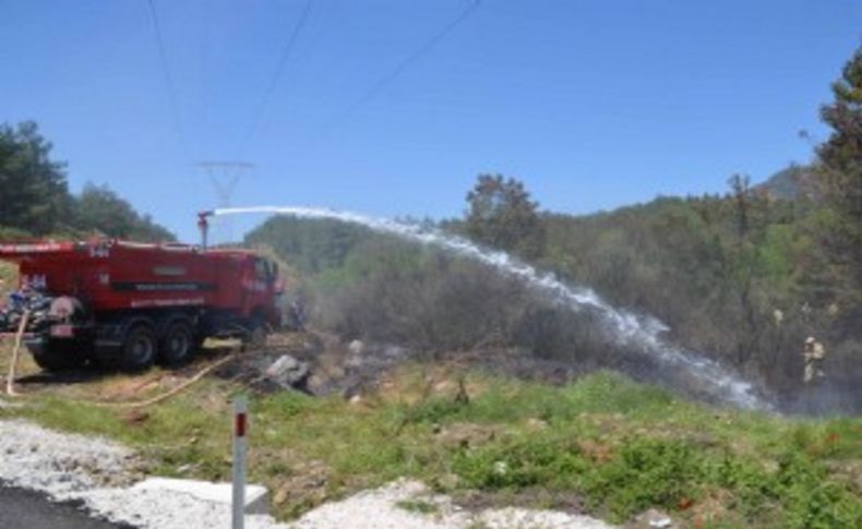 Muğla'da yürekleri ağızlara getiren yangın!