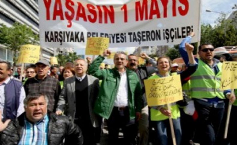 Karşıyaka'da 1 Mayıs çoskusu