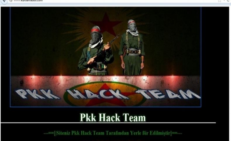 Kurtlar Vadisi'nin internet sitesi PKK'lılar tarafından hacklendi