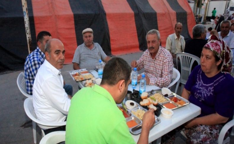 Kürüm iftar sofrasında