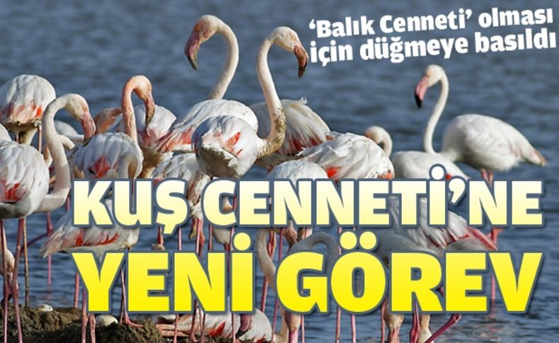 Kuş Cenneti şimdi de “balık cenneti” olacak