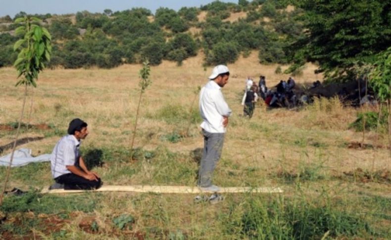 Lice'de PKK'nın şehitliği açıldı, ortalık karıştı