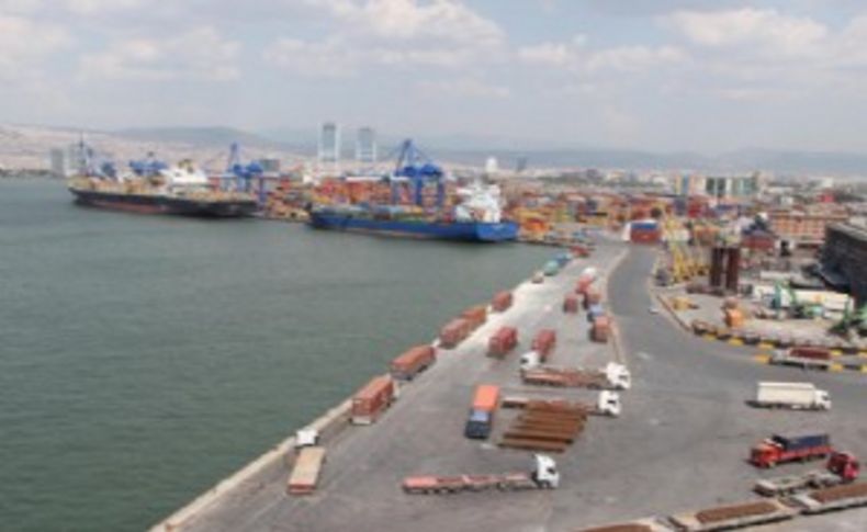 İzmir'de ihracat ve ithalat azaldı