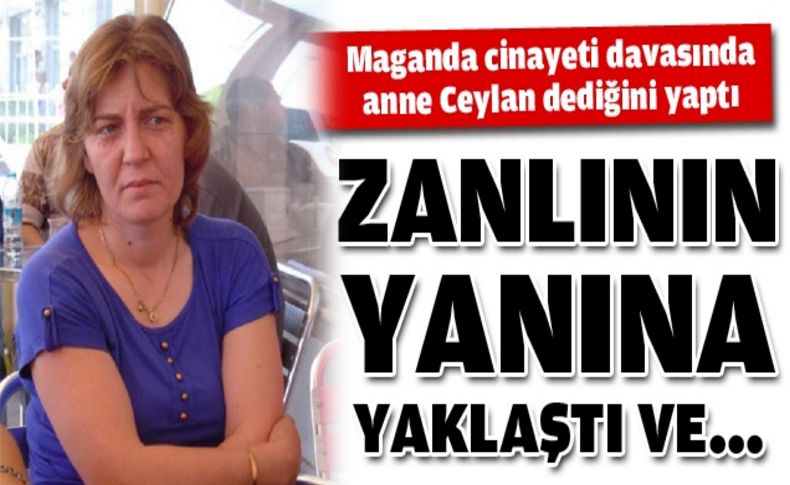 Maganda cinayeti davasında anne Ceylan sanığa tükürdü