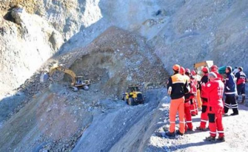 Manisa'da maden ocağında göçük