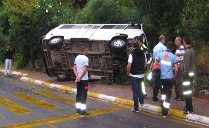 Marmaris'te okul servisi devrildi