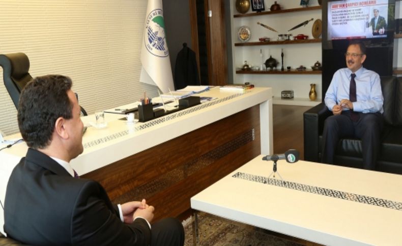 Melikşah'ın yeni rektöründen Özhaseki'ye ziyaret