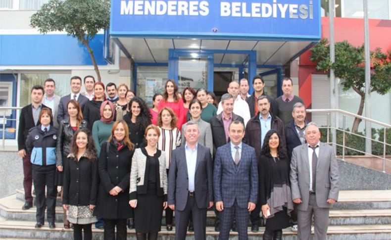 Menderes Belediyesi memurlarından tepki