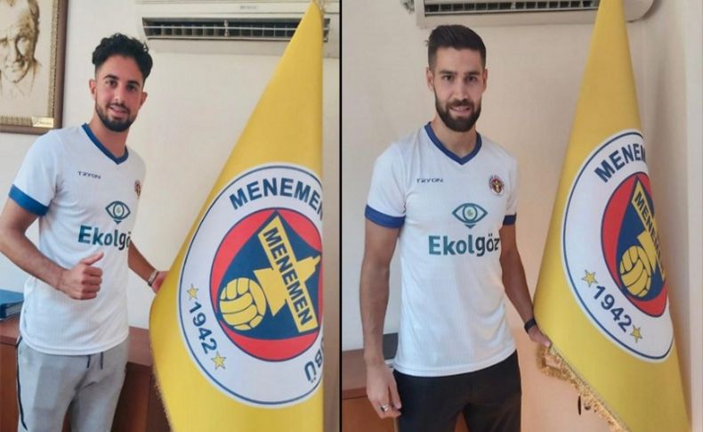 Menemenspor'dan 2 imza birden