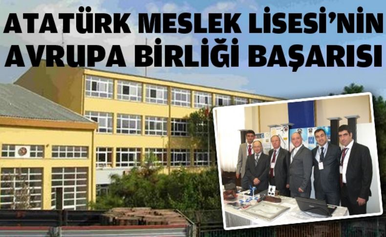 Meslek lisesinin Avrupa Birliği başarısı