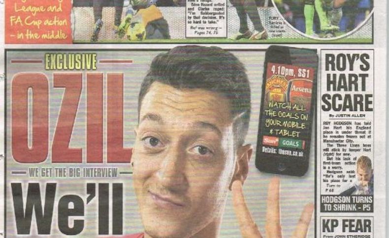 Mesut Özil: 'manchester United'in Şampiyonluk Rüyasini Bugün Bitireceğiz'