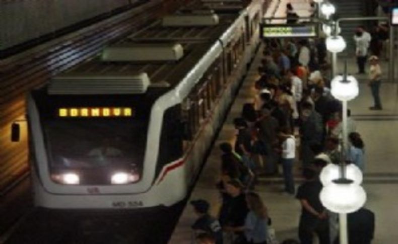 Metroda yeni rota “Bornova Merkez”