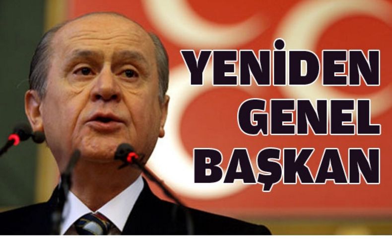 MHP’de büyük yarış sonuçlandı: Bahçeli yeniden Genel Başkan