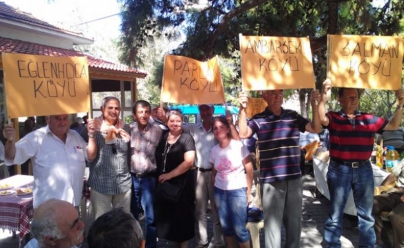 Mıcır ve mermer ocaklarına protesto