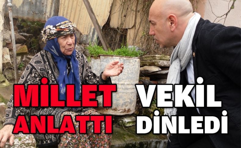 Milletvekili Aksünger, Sorunları Yerinde Dinledi