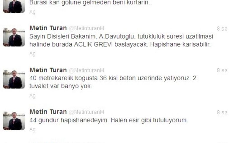 Mısır'da tutuklu TRT muhabirinden “Beni kurtarın” tweeti