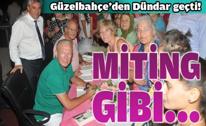 Miting gibi imza günü