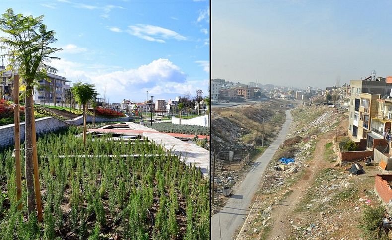 Moloz sahasından Neşet Ertaş Parkı'na..