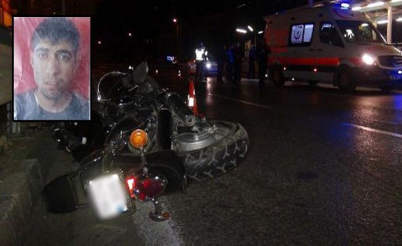 İzmir'de motosikletten düşen sürücü öldü