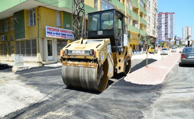 Mücahitler Caddesi asfaltlandı