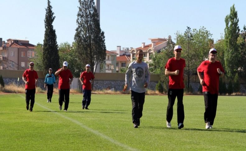 Muğla’da il daire müdürleri spora başladı