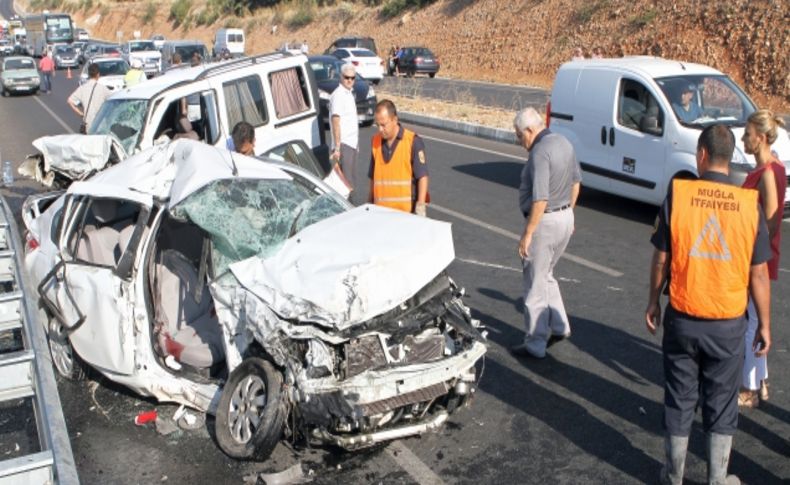 Muğla'da trafik kazası: 4 yaralı