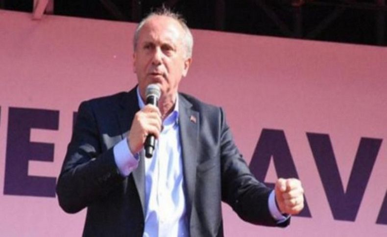 Muharrem İnce'den 'Saray' göndermesi