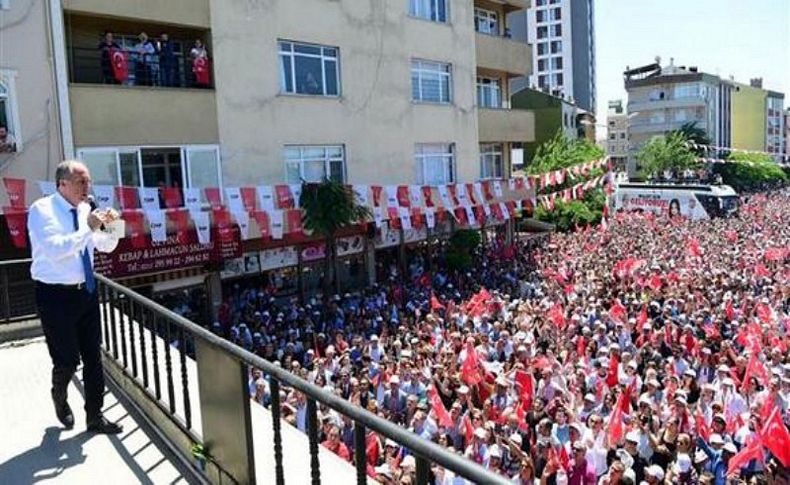 Muharrem İnce İstanbul'da konuştu; Herkesi indirdi