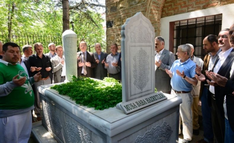 Musa Baba mezarı başında anıldı