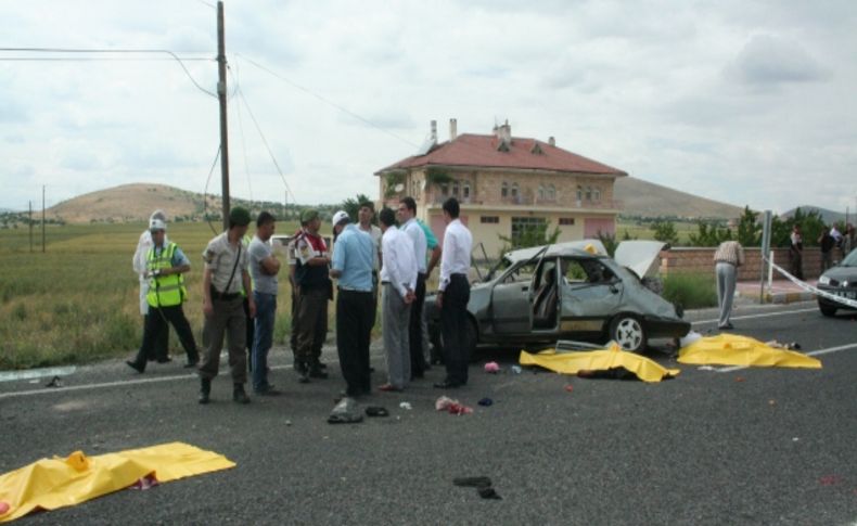 Nevşehir’de trafik kazası: 4 ölü, 2 yaralı