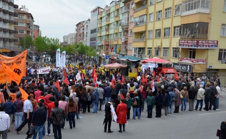 Niğde'de coşkulu 1 Mayıs kutlaması