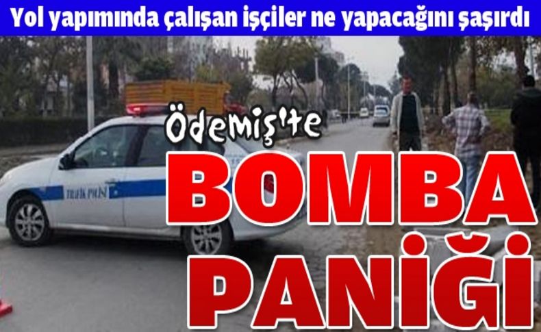 Ödemiş'te el bombası bulundu