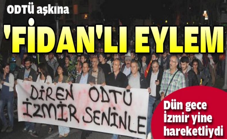 ODTÜ'ye İzmir'den fidanlı destek