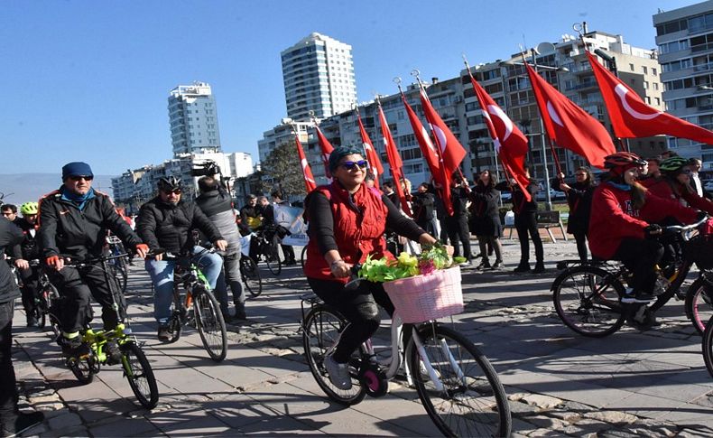 Öğretmenler Günü'nde pedal çevirdiler