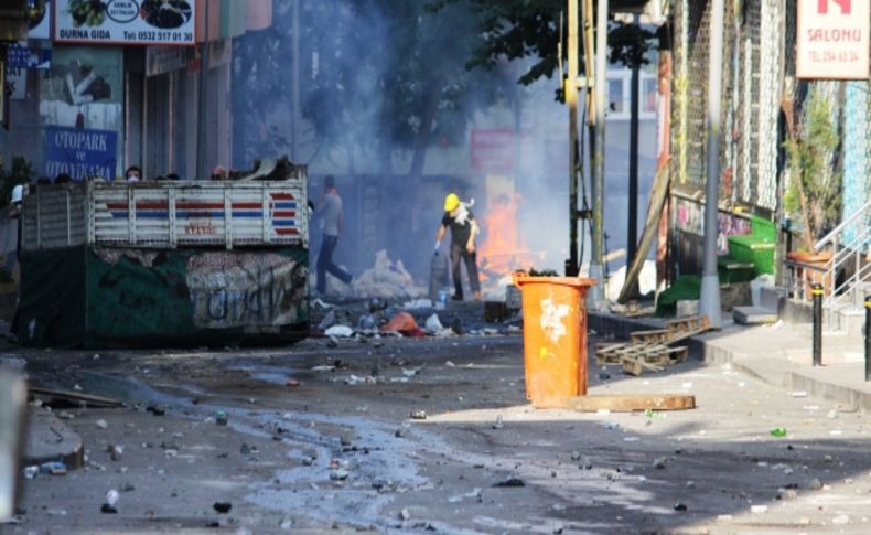 Okmeydanı'nı savaş alanına çevirdiler