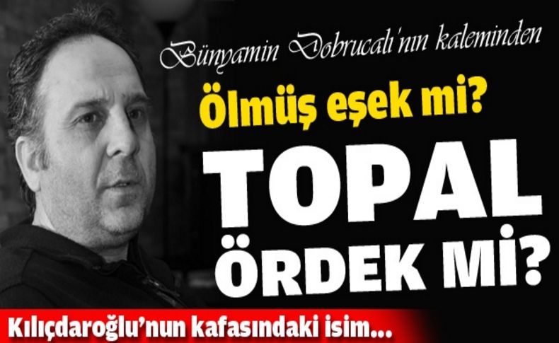 Ölmüş eşek mi'Topal ördek mi'